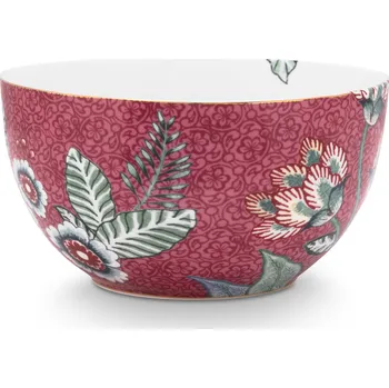 PIP Studio Miska Flower Festival tmavě růžová 12cm 51.003.194