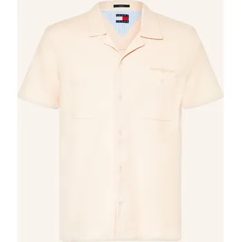 Pánská košile Tommy Jeans Pánská Košile Resort Regular Fit, krémová, 42