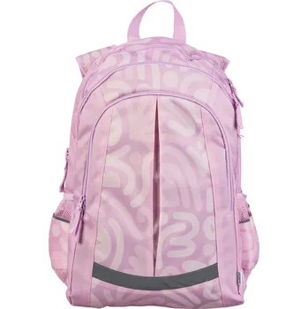 crelando® Školní batoh, 27 l (světle růžová)