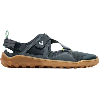 Dámské sandále Vivobarefoot outdoorové sandály TRACKER L Women Charcoal/GUM Velikost: 43