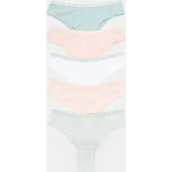 Kalhotky Sinsay - Sada 5&nbsp;kalhotek brazilek - vícebarevná - 802EO-MLC - 802EO-MLC-XS