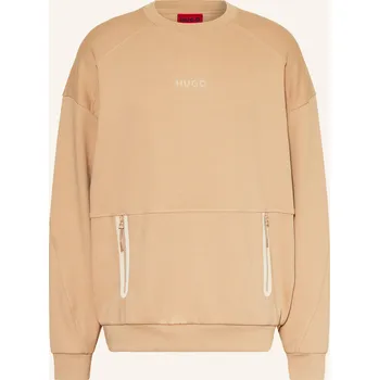 Pánská mikina Hugo Pánská Mikina Dubilos, béžová, L