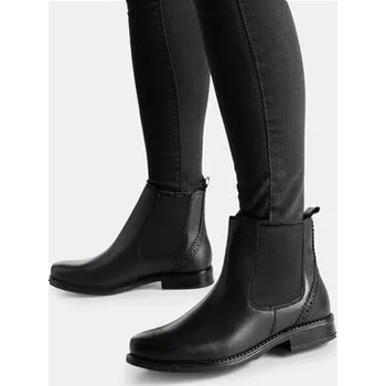 Pracovní obuv Kotníková obuv s elastickým prvkem Lasocki WI16-ALBA3-11 Černá 36