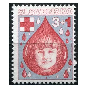 Poštovní známka (1993) Pof. 21 ** - Slovensko - Slovenský červený kříž