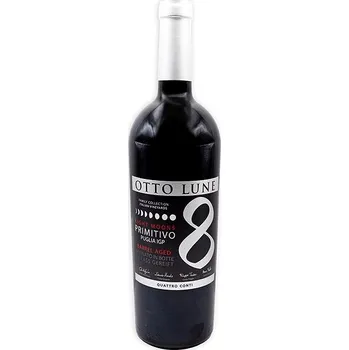 Azienda Agricola Conti Zecca – Quattro Conti Otto Lune Primitivo Puglia 0,75 l, 14,5 % vol.