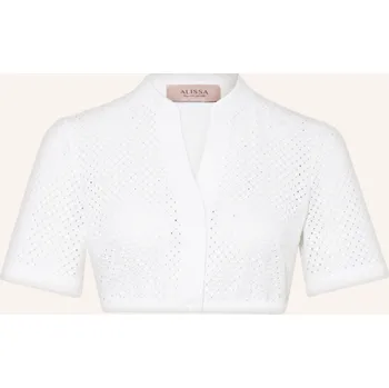 Dámská halenka Alissa By Kinga Mathe Dámská Dirndl Halenka Suri, bílá, 44