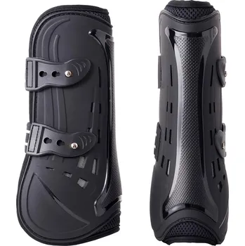 Koňské kamaše Přední šlachovky prodyšné s mesh polstrováním Imperial Riding Barva: černá, Velikost: FULL