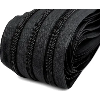 Zip Zip spirálový No 5 metráž pro jezdce typu BX černá 200 m