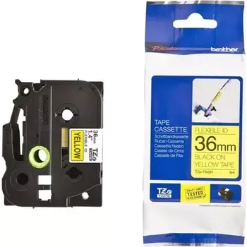 Pásek do tiskárny Brother TZEFX661 páska černá (TZEFX661)