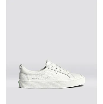 Pánské tenisky OCA Low White Premium Leather Sneaker