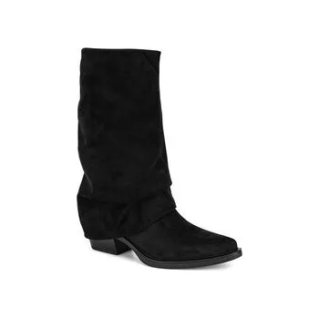 Dámské kozačky Kozačky Jenny Fairy HY23689-19 Černá 38