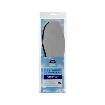 Vložka do bot Tip Line Stélky do bot s aktivním uhlím