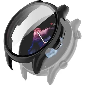VSECHNONAMOBIL 37356 Obal s tvrzeným sklem pro Amazfit GTR 3 / GTR 3 Pro černý