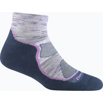 Dámské ponožky Dámské ponožky Darn Tough Light Hiker 1/4 Sock Cushion cosmic purple