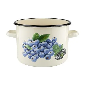 Hrnec SMALTOVANÝ HRNEC 20CM 4,5L BORŮVKA