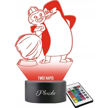 Lampička Plexido vícebarevná Noční lampa