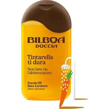 Sprchový gel Bilboa sprchový olej po opalování Doccia Bronze Oil Carrot 220 ml