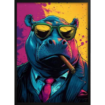 Obraz Barevný obraz do pokoje teenagera Plakát Pop-Art na zeď Dekorace na stěnu