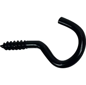 Věšák očko otevřené 17x40mm ČER (6ks)