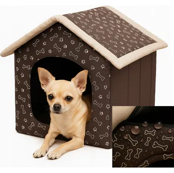 Pelíšek pro psa Psí bouda - Pelíšek , Měkký domeček, Domek, Potah , Doggy 60x55x60cm