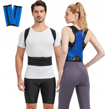 NBBBZC Nastavitelný korektor držení těla pro muže a ženy XXL