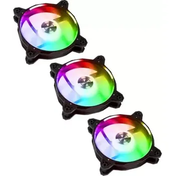 PC ventilátor Lian Li BR120 RGB PWM + ovladač černá 3pack (BRDIGITAL-3RB)