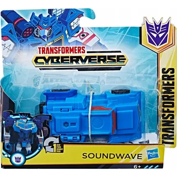 Figurka TRANSFORMERS Cyberverse 1 Krok Soundwave E3524