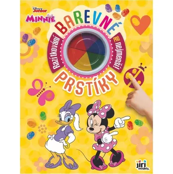 omalovánky Barevné prstíky Minnie