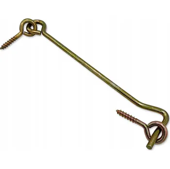 Stavební hák, dveřní západka 300 mm, uzávěr dveří, hák na dveře