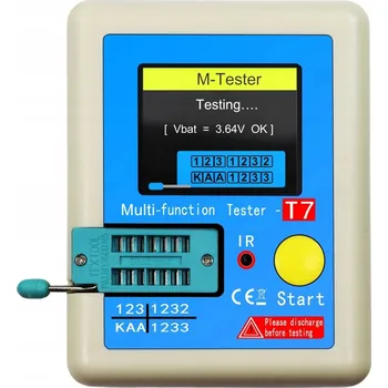 IP kamera Multifunkční tester/měřič elektronických součástek a dálkových ovladačů