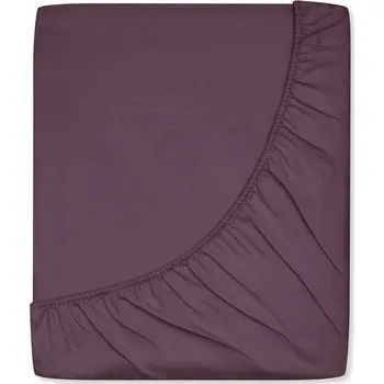 Prostěradlo Prostěradlo s gumou White Pocket bavlněný satén 140 x 200 cm