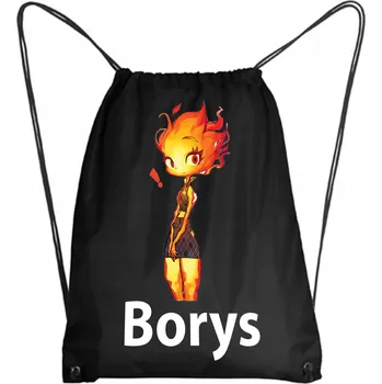 Školní batoh Školní Vak/Batoh na Tělocvik Do Školky Školy ELEMENTAL + JMÉNO 9