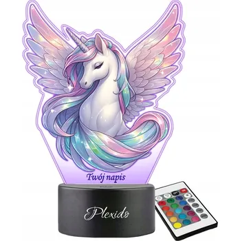 Lampička Plexido vícebarevná Noční lampa