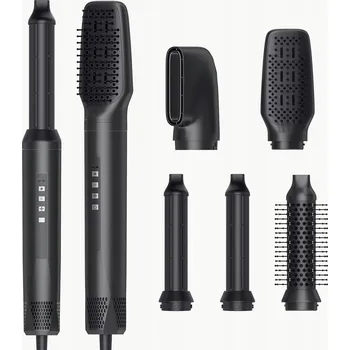 Kulma 5v1 Horkovzdušná rotační kulma a kartáč na vlasy s ionizací - sada