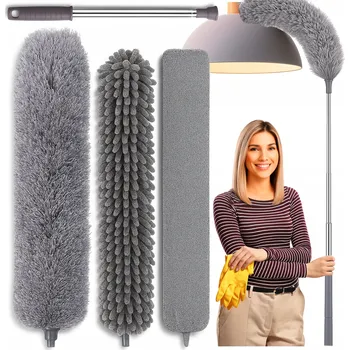 Obraz Teleskopický prachovka s dlouhou rukojetí 280 cm + 3 vyměnitelné nástavce XXL