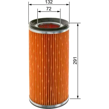 Vzduchový filtr Vzduchový filtr BOSCH 1 457 433 677