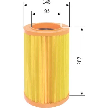 Vzduchový filtr Vzduchový filtr BOSCH F 026 400 194