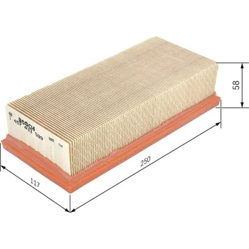 Vzduchový filtr Vzduchový filtr BOSCH 1 457 433 599