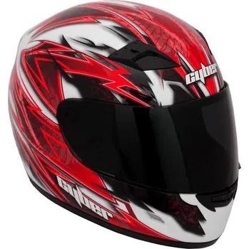 Helma na motorku Přilba CYBER US-39 - LIGHTNING RED - AIR-FLOW vel. M