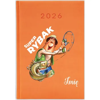 Kalendář Knižkový kalendář 2026 A5 FunnyCase modrý