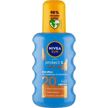 Přípravek na opalování Nivea Sun sprej SPF20 200ml Protect