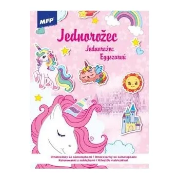 omalovánky MFP omalovánky se samolepkami Jednorožec 210x295mm/32s 5301225