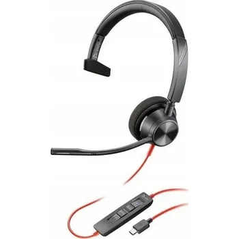 Sluchátka Náhlavní sluchátka Poly Blackwire 3310 MS