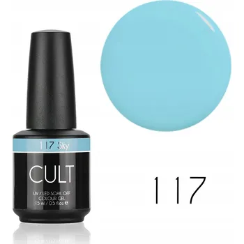 Lak na nehty CULT Colour Gel / Hybridní lak 15 ml UV/LED Sky 117