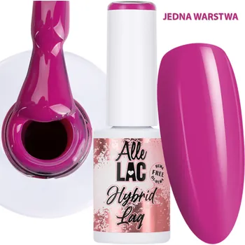 Přípravek na nehty Hybridní lak ALLELAC 6g LED/UV Gel Polish Flash Pink Fuchsia (Fuchsiově Růžová)