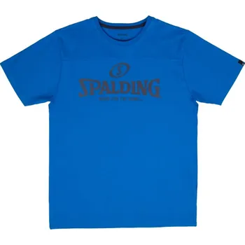 Pánské tričko Triko Spalding Essential Logo Tee 40221626-skydivernavy Velikost L