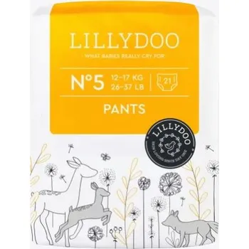 Plenkové kalhoty Dětské plenkové kalhotky velikost 5 (12-17 kg), 21 ks