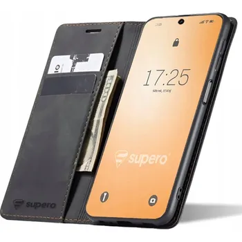 Pouzdro na mobilní telefon Flipové pouzdro SUPERO pro Motorola Edge 50 Fusion, černé