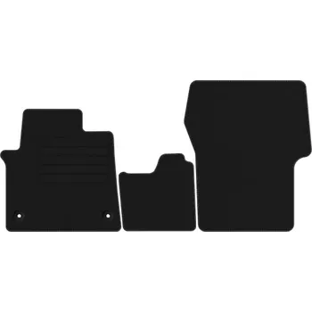 autokoberec Koberce Edecor velurové 3 ks