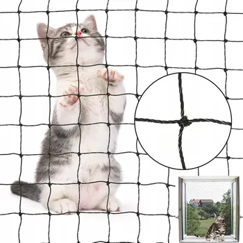 Síť pro kočku SADA SÍŤ NA BALKON 3x10m PREMIUM PRO KOČKY BEZ VRTÁNÍ